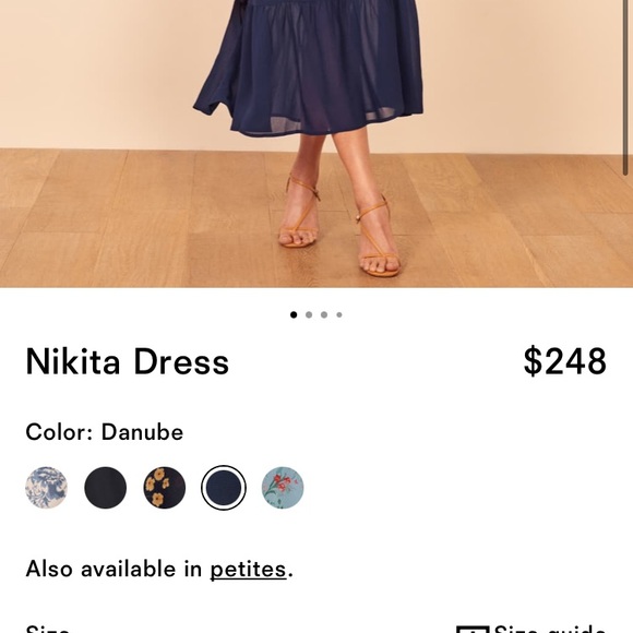 Blue Nikita Dress - Picture 2 of 8